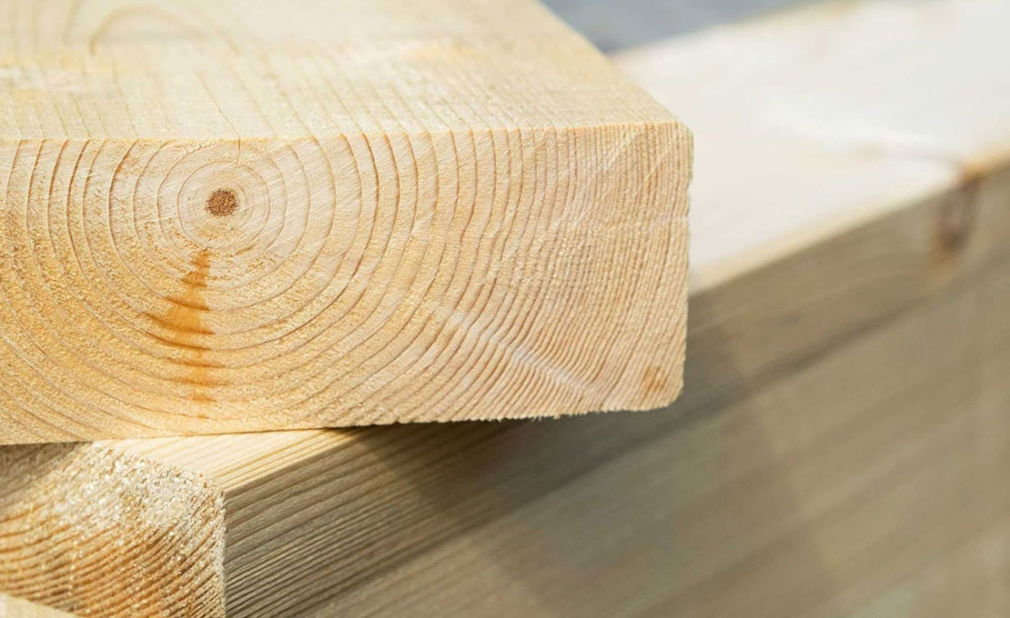 Douglas balken voor buitengebruik