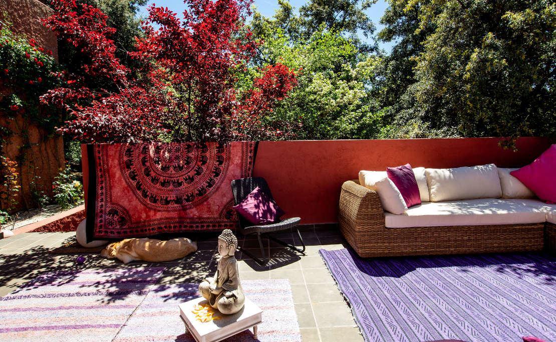 Tuin in oosterse sfeer